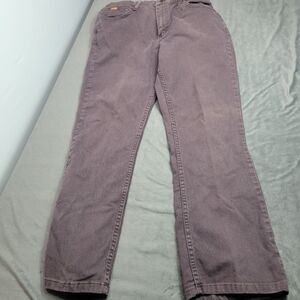 Riders By Lee Womens Denim Jeans 12 Cotton Blend Stretchy Straight Leg Vintage